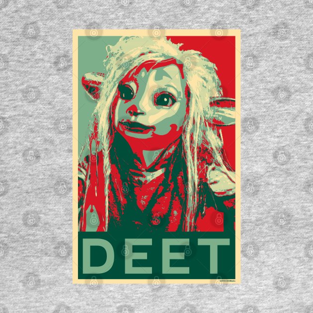 Deet - The Dark Crystal: Age of Resistance - Shepard Fairey Hope Poster Parody by CH3Media